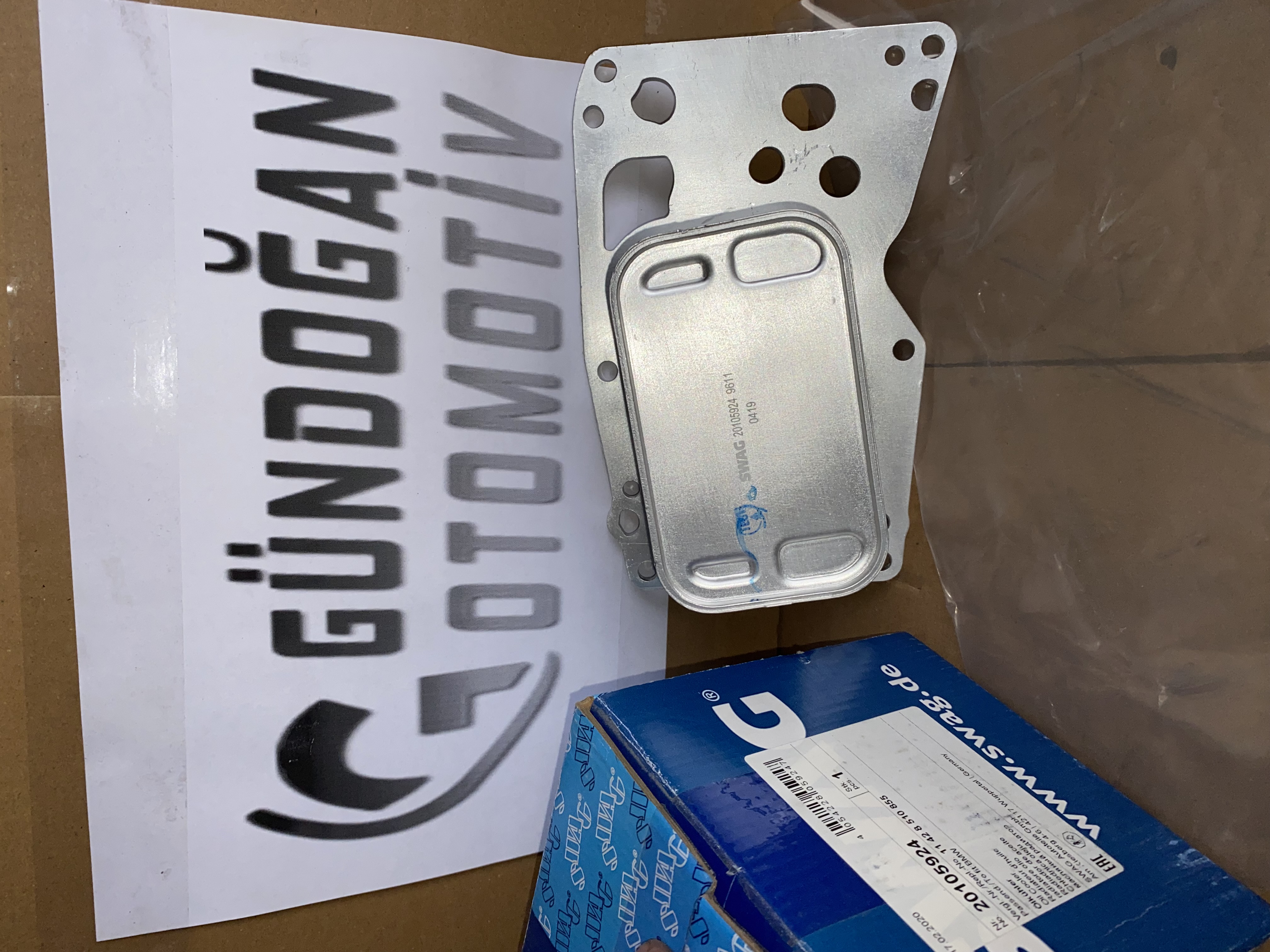MOTOR YAG SOGUTUCU BMW F30 F10 F36 F25 F26 F15 F16 N57 SWAG-20105924 11428510855