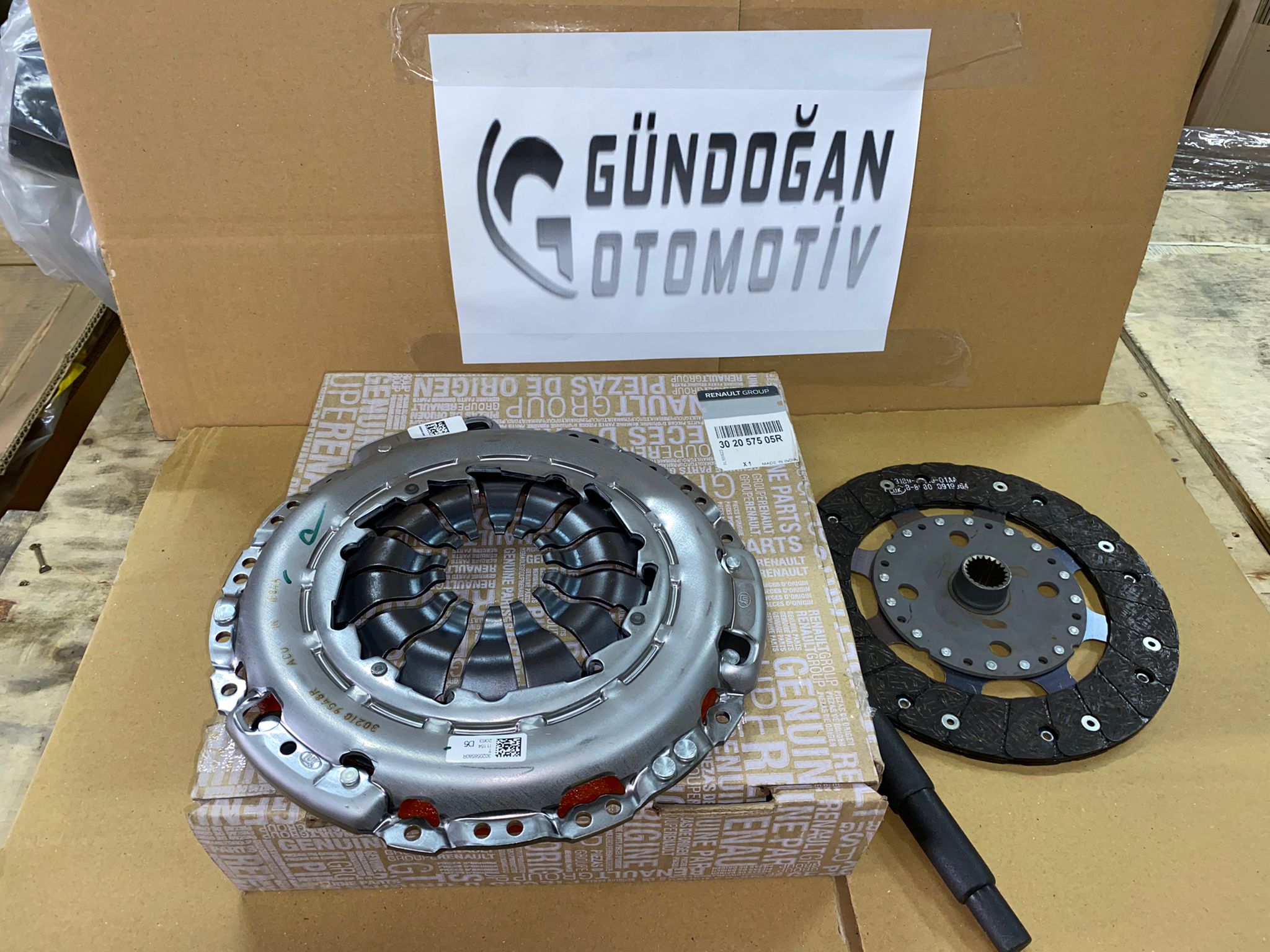 RENAULT MAİS DEBRİYAJ SETİ BASKI BALATA 302057505R